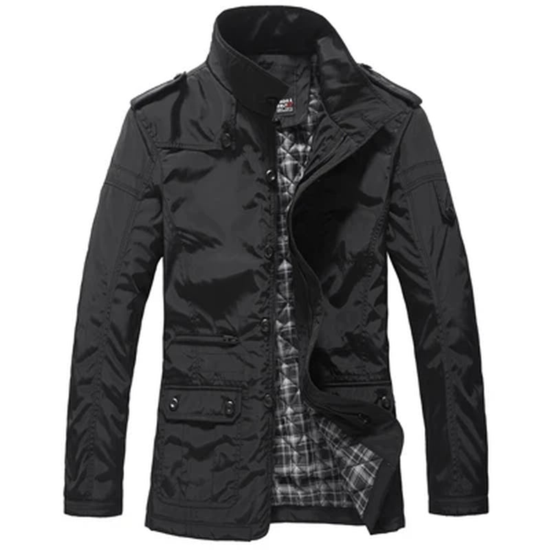 Mens Jackets Fashion Mens Anorak Hip Hop Streetwear Jackets Man Casual Slim Thin Windbreaker Overcoats Men Trench Coats
