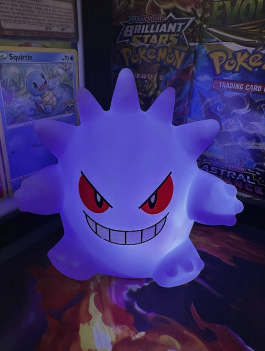 Pokemon LED Night Light Gengar Figure Anime 10Cm Toy Gift