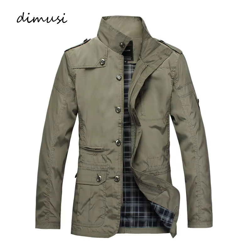 Mens Jackets Fashion Mens Anorak Hip Hop Streetwear Jackets Man Casual Slim Thin Windbreaker Overcoats Men Trench Coats