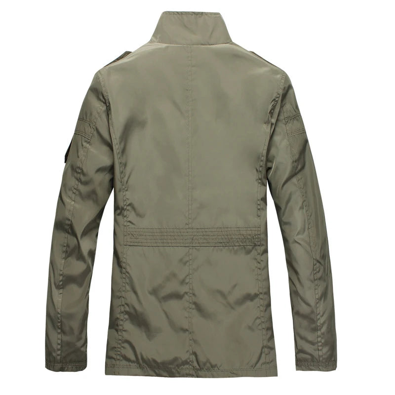 Mens Jackets Fashion Mens Anorak Hip Hop Streetwear Jackets Man Casual Slim Thin Windbreaker Overcoats Men Trench Coats