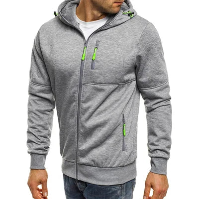 Mens Hoodies Casual Hooded Coat Spring Autumn Sportswear Male Cardigan Sweatshirt Mens Hip Hop Coats Brand Clothing,Ya825