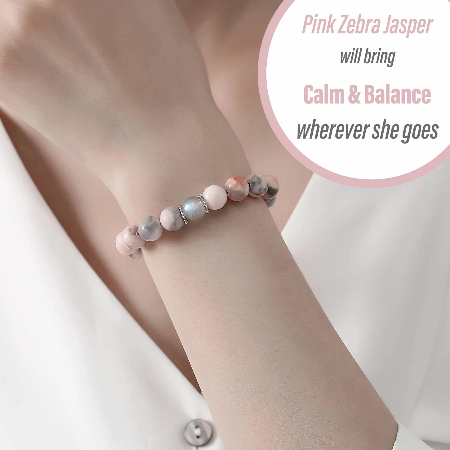 Elegant Moonstone Bracelet - Thoughtful Birthday and Holiday Gifts for Mom from Daughter or Son