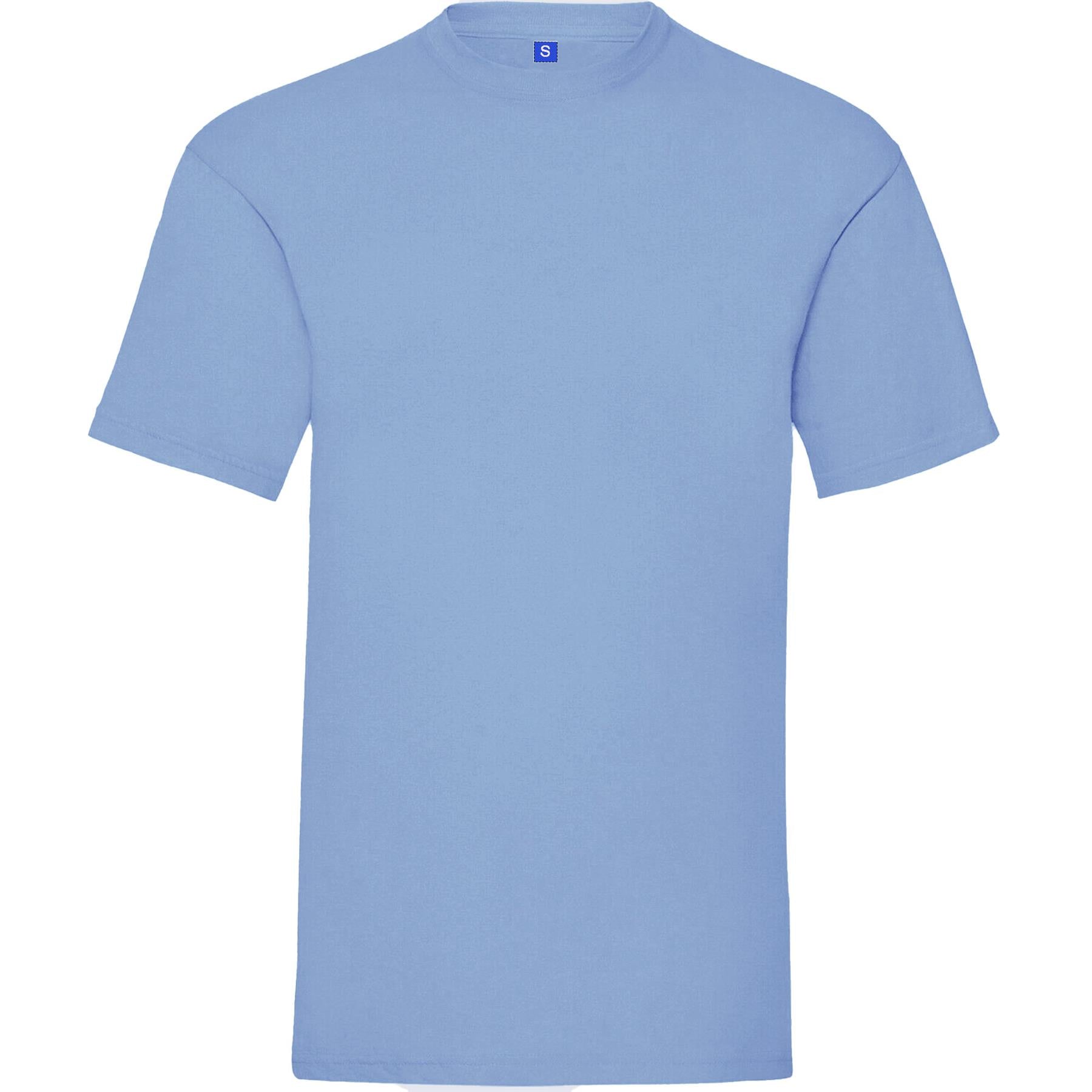 Kruze Mens T Shirts Cotton Short Sleeve T-Shirt Tee Crew Neck Regular Plain Top