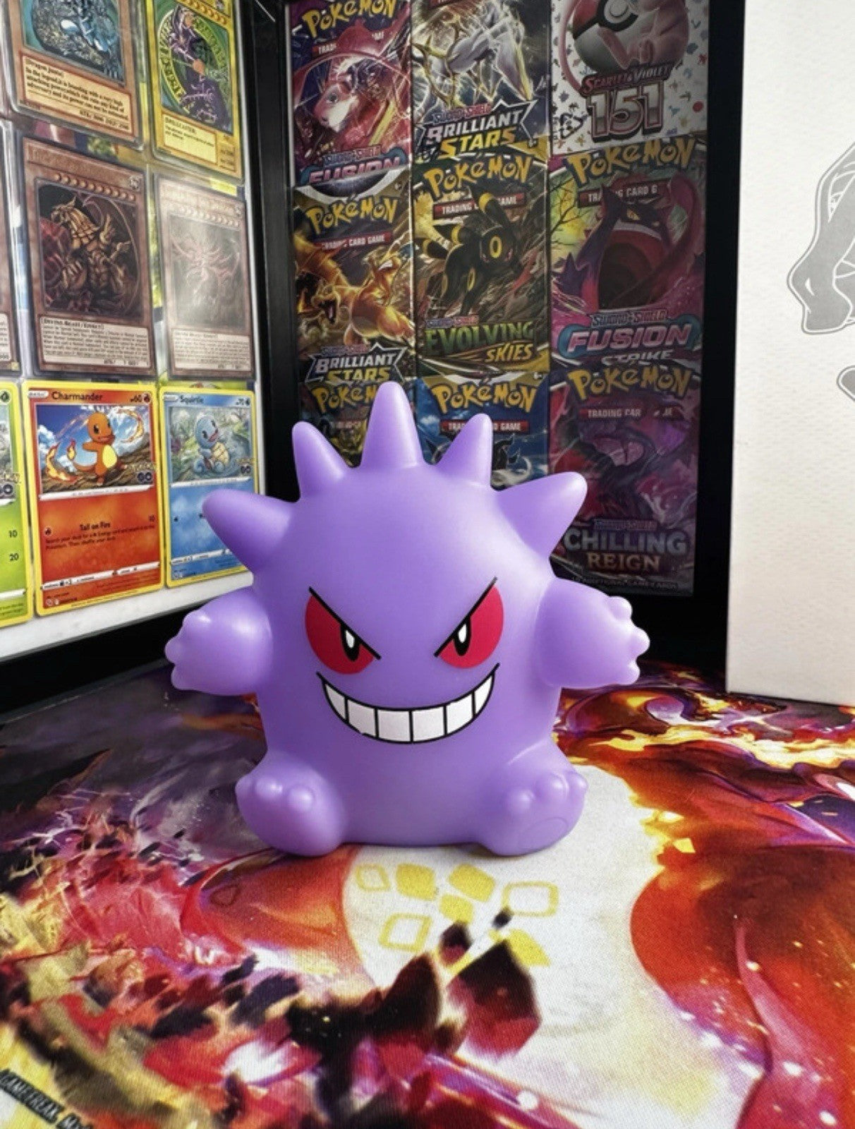 Pokemon LED Night Light Gengar Figure Anime 10Cm Toy Gift